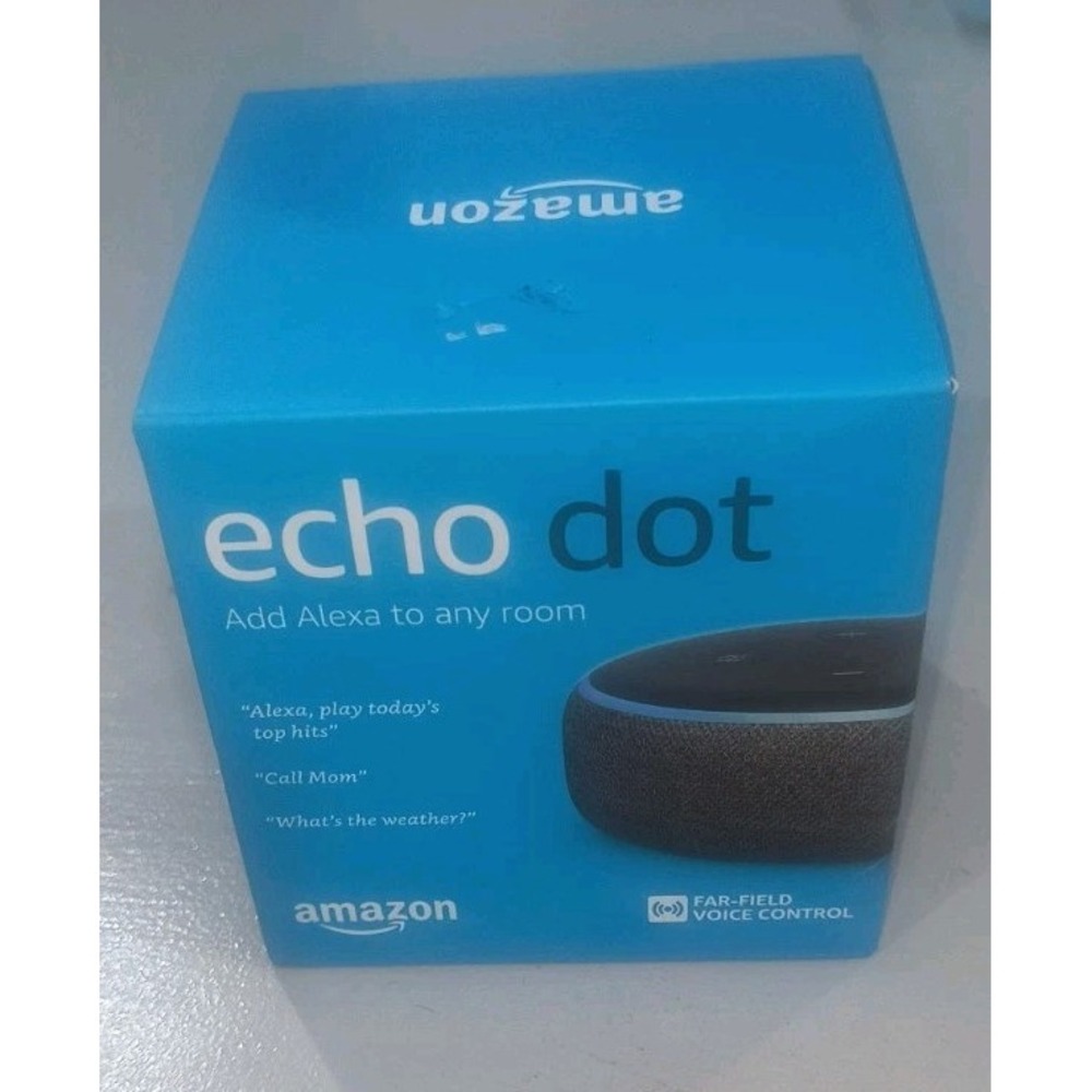 Amazon Echo Dot (3rd Generation) Smart Speaker - Charcoal